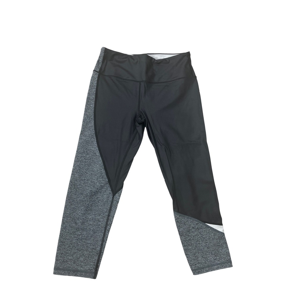 Victoria's Secret‎ VSX Knockout Capri Leggings Black Grey M Athletic Workout